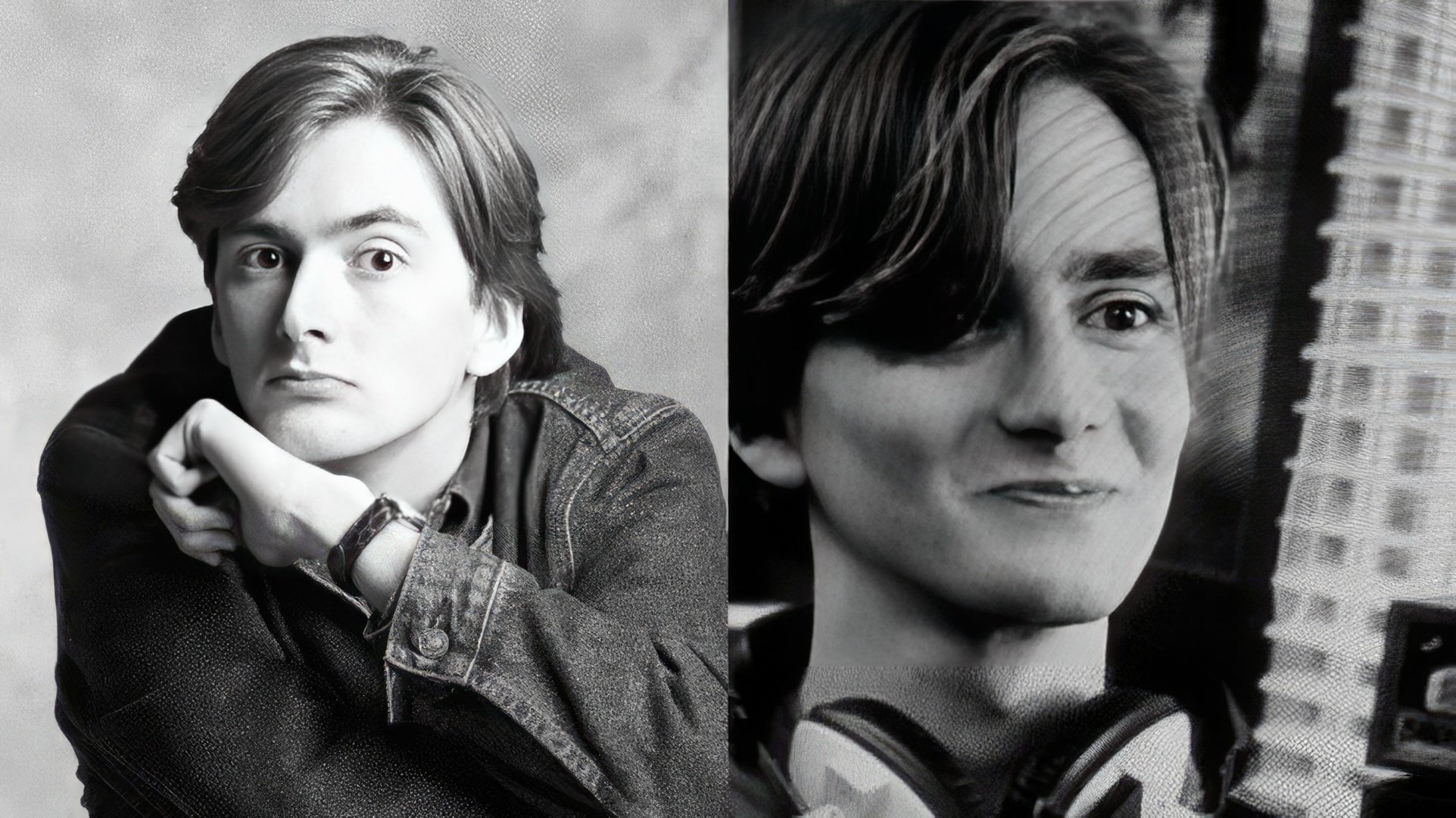 David Tennant in his youth