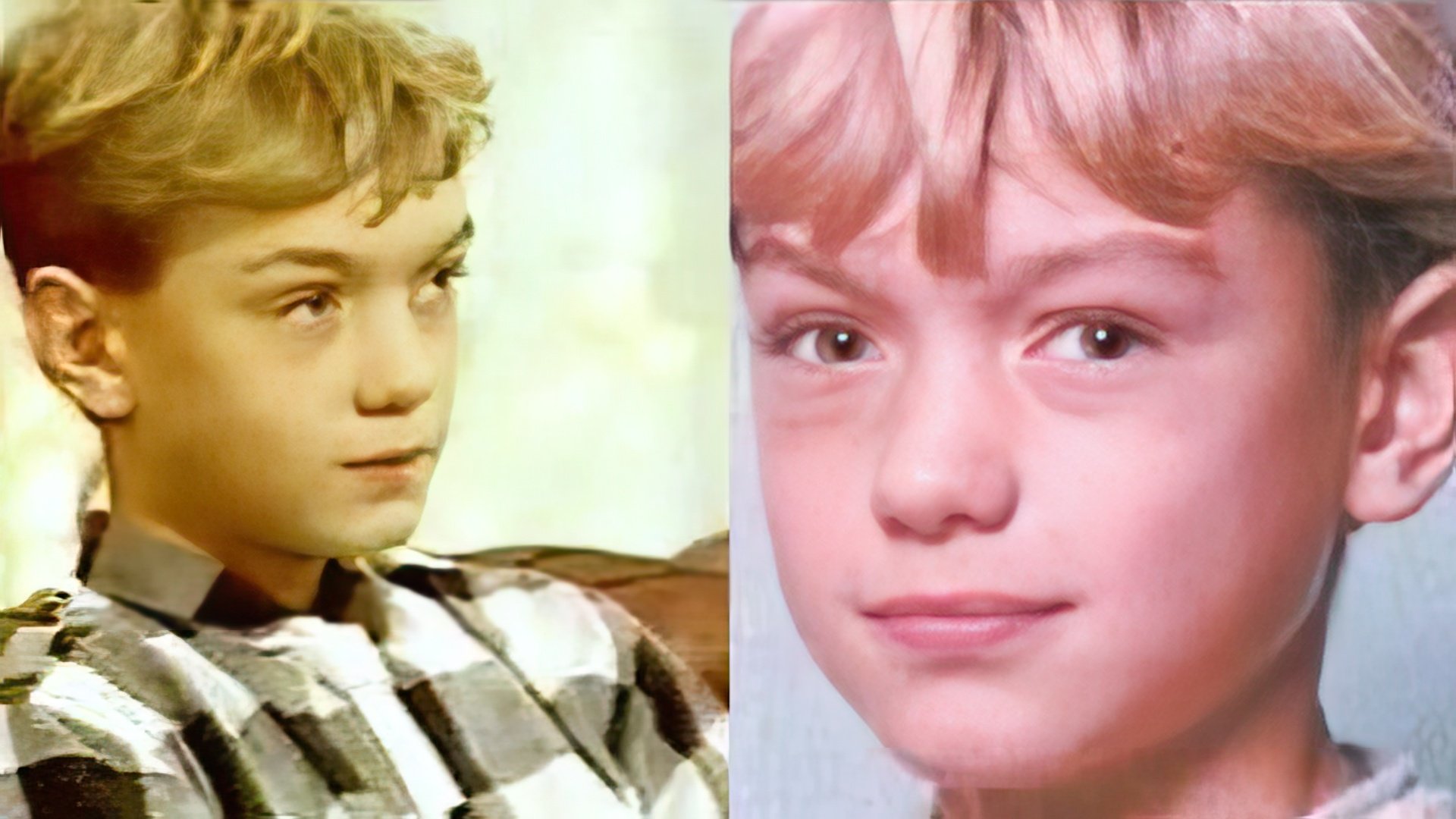 Jude Law's photos as a child