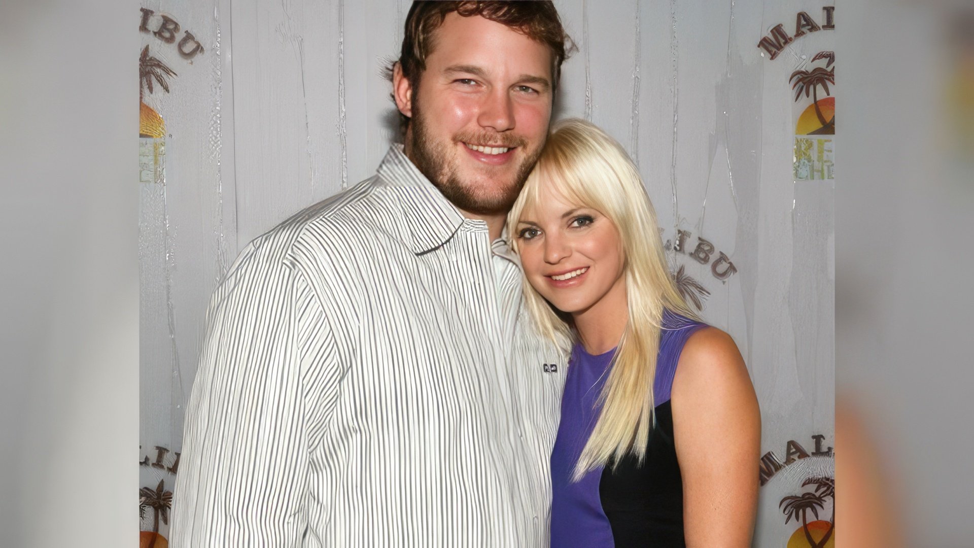 Chris Pratt and Anna Faris met during the filming