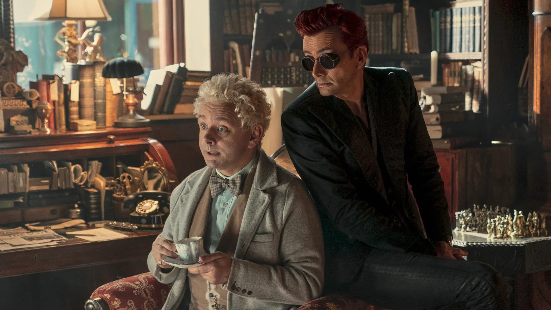 David Tennant and Michael Sheen ('Good Omens')
